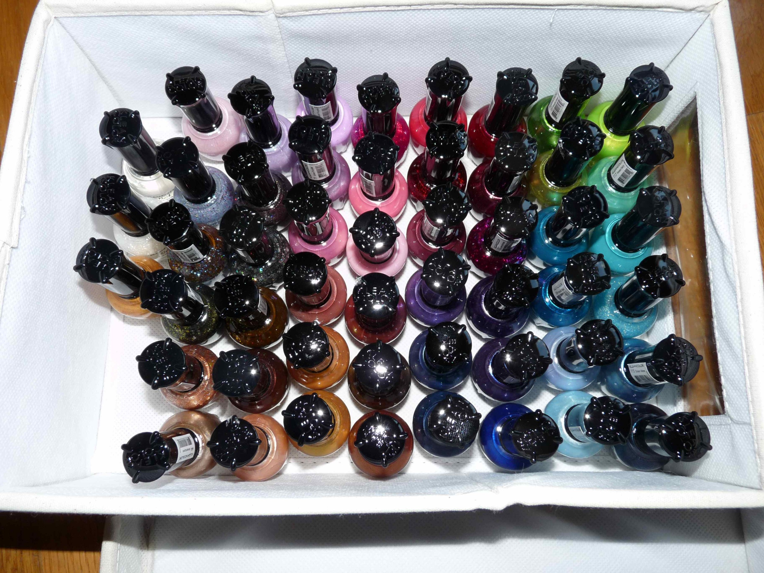 Ma collection de vernis Kleancolor