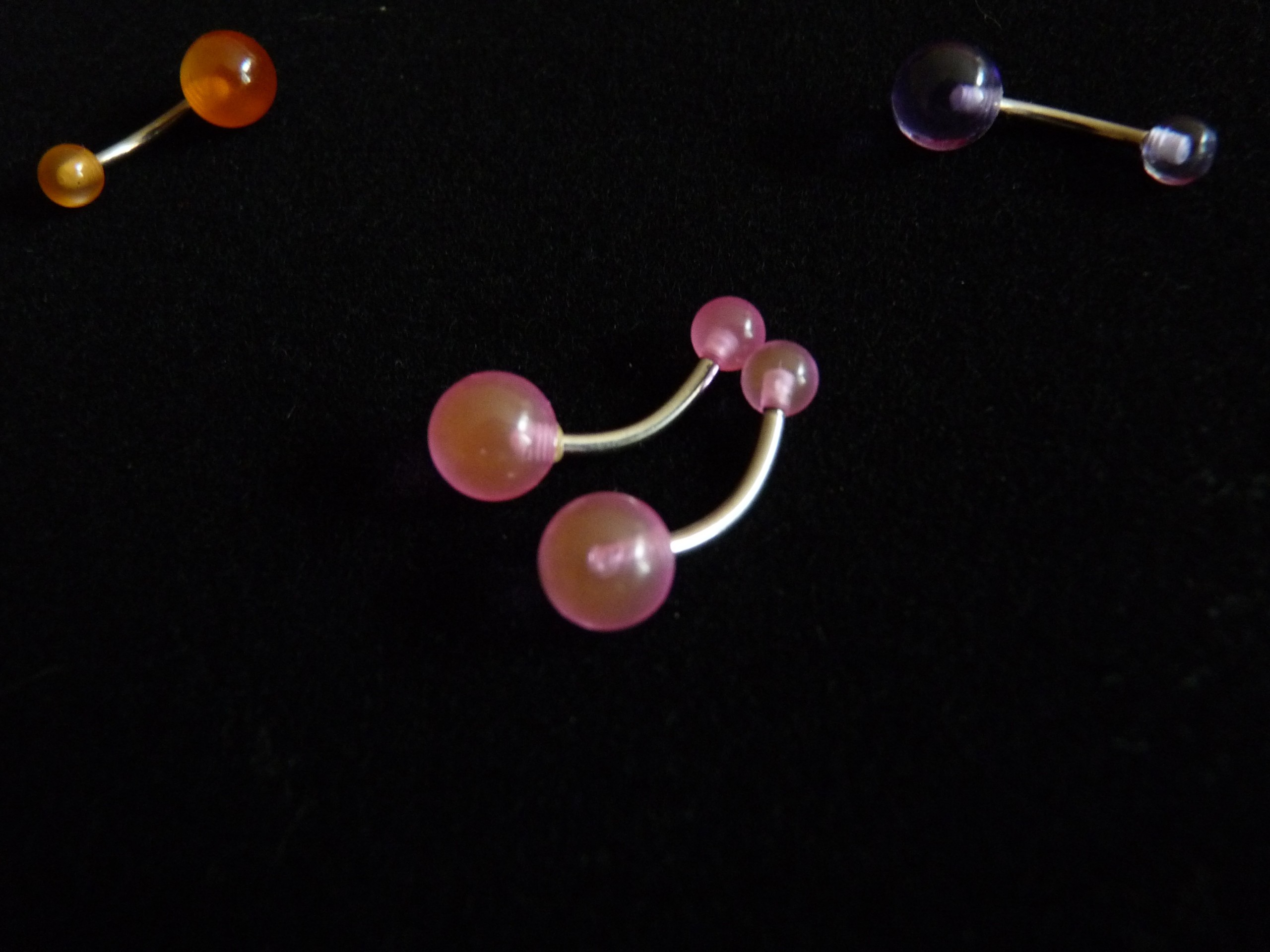 NOMBRIL Translucide : rose ( stock : 4 )