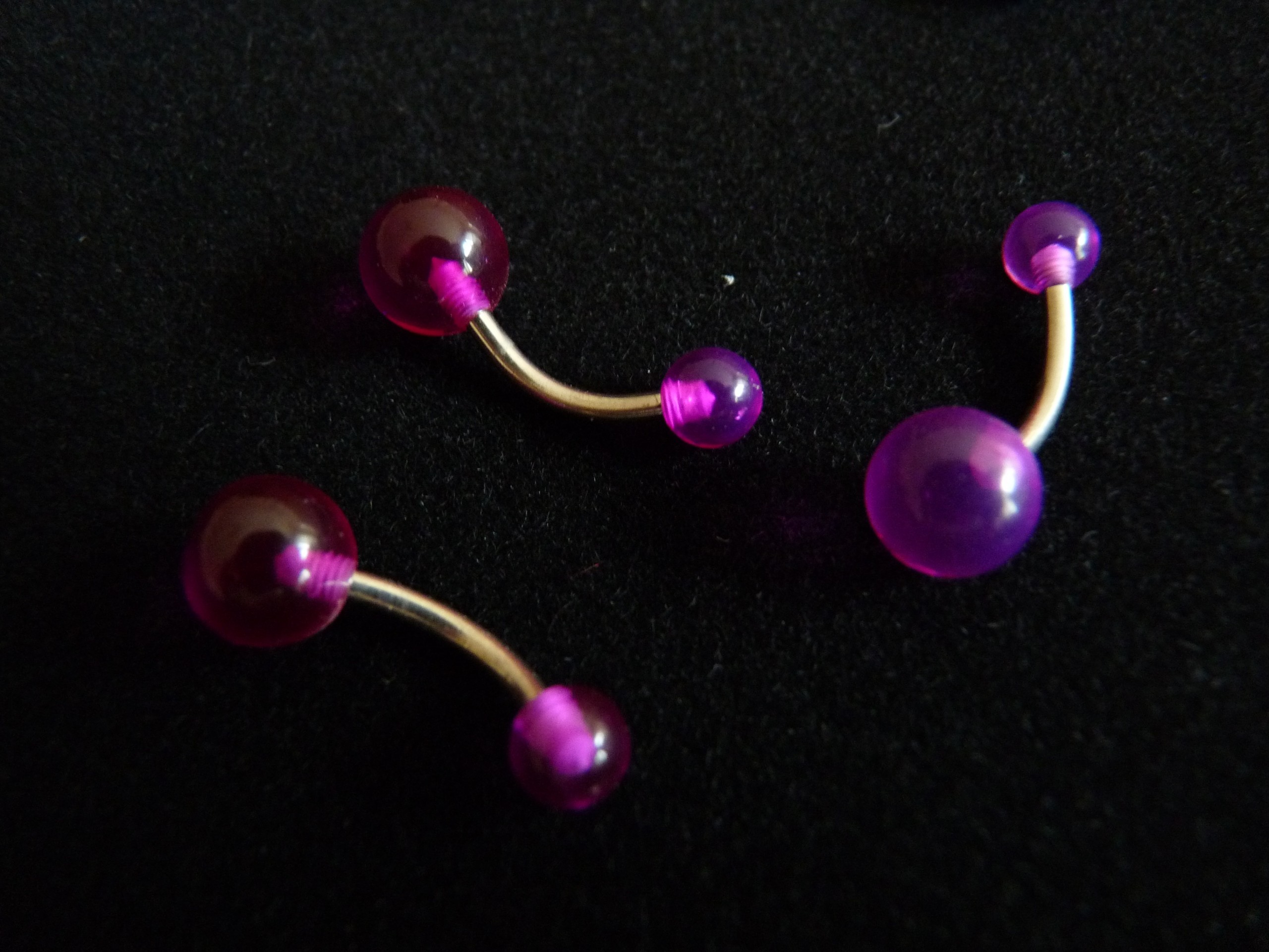 NOMBRIL Translucide violet ( stock 9 )