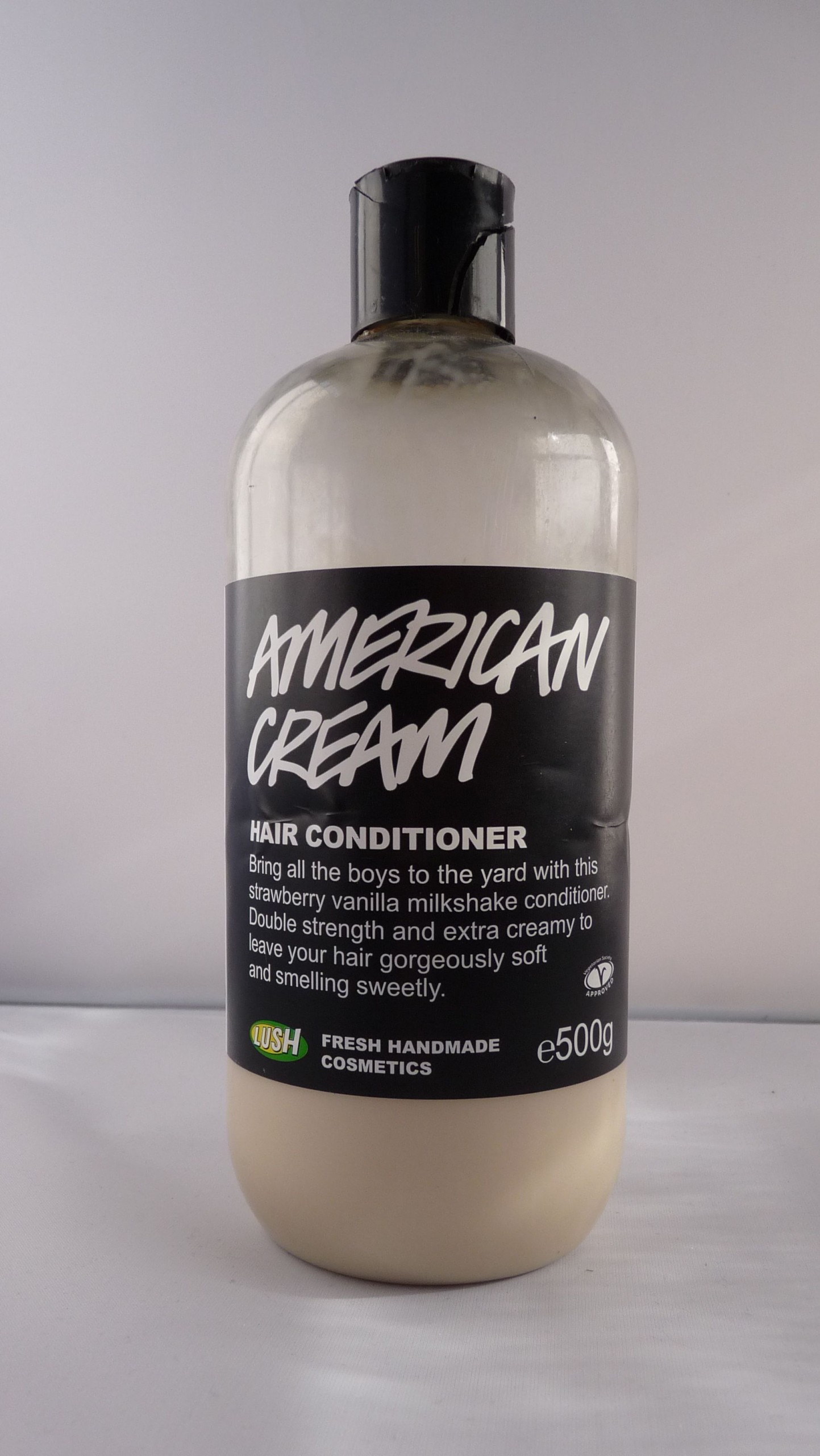 Lush shampooing america cream