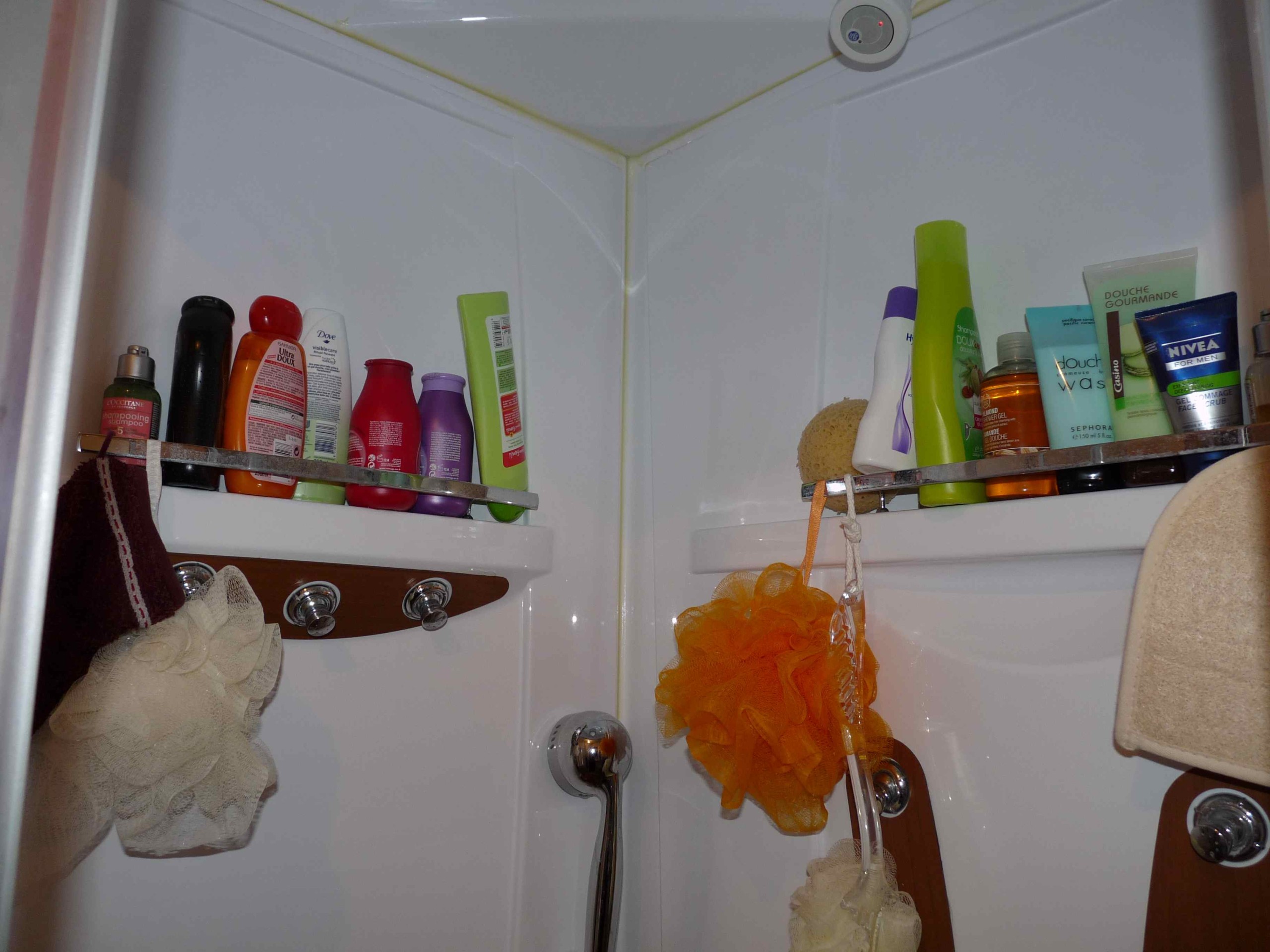 Cottage gel lait douche cassis éclats amande