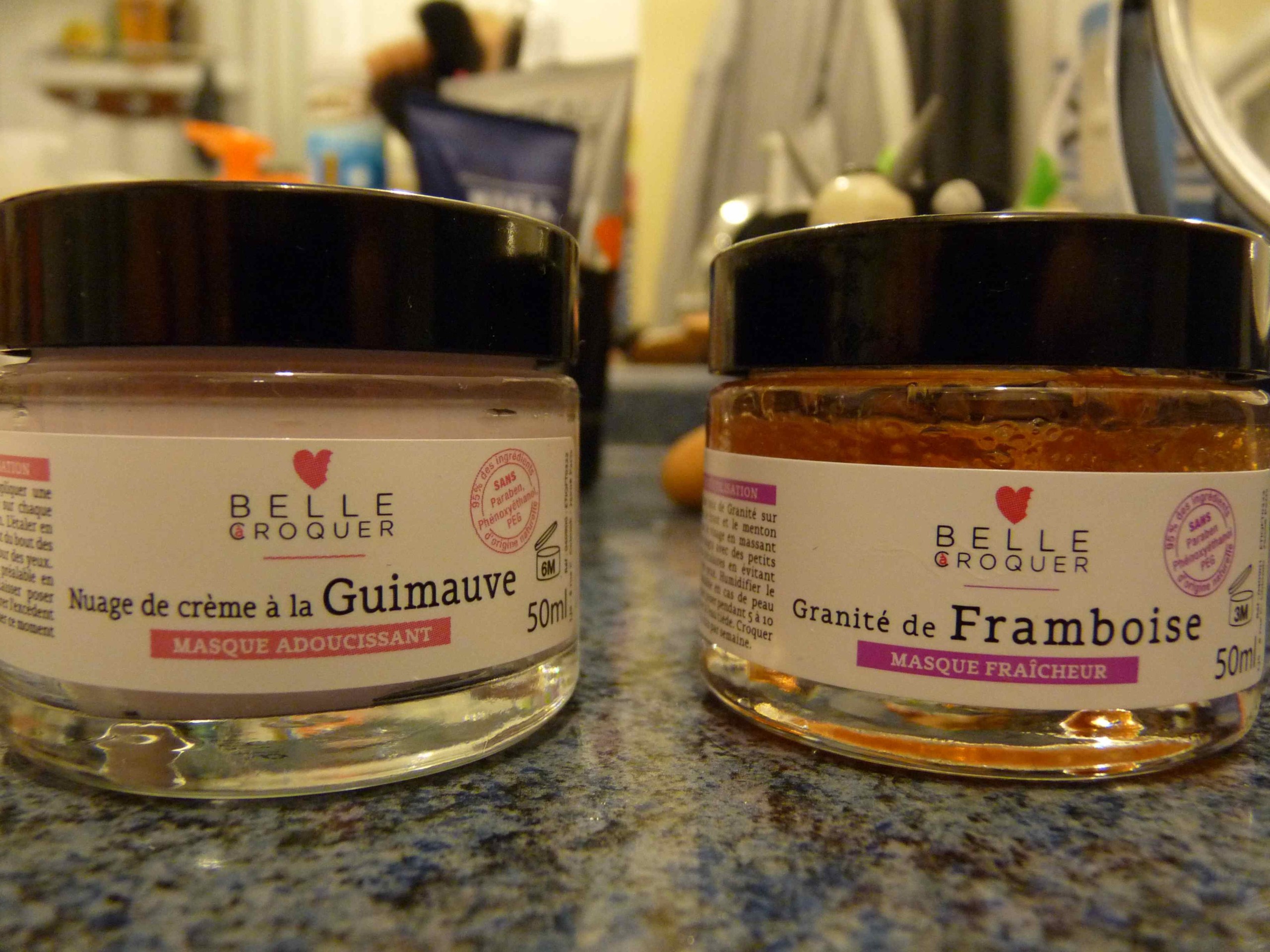 Belle Croquer granité framboise masque fraîcheur