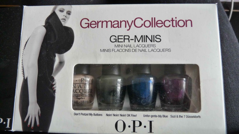 O.P.I 11 ➽ Wenn meine Nägel deutsch sprechen