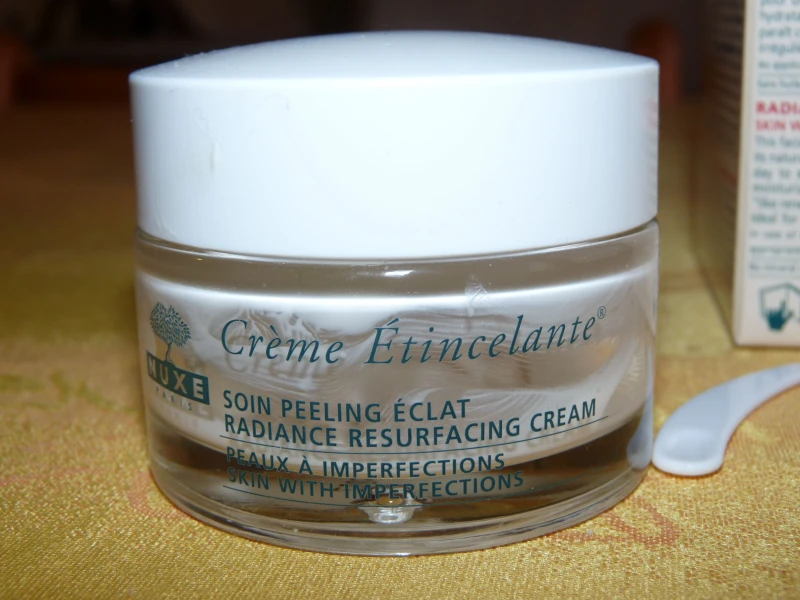 Nuxe crème étincelante soin peeling éclat coquelicot