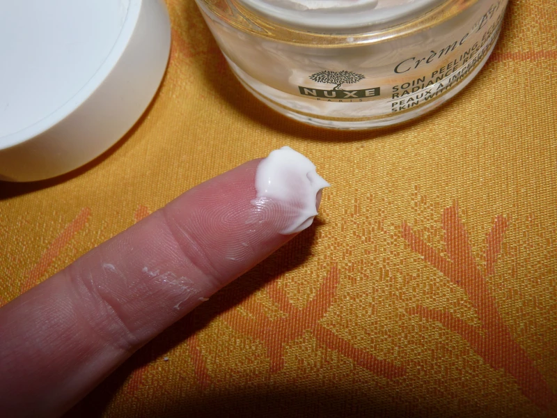 Nuxe crème étincelante soin peeling éclat coquelicot