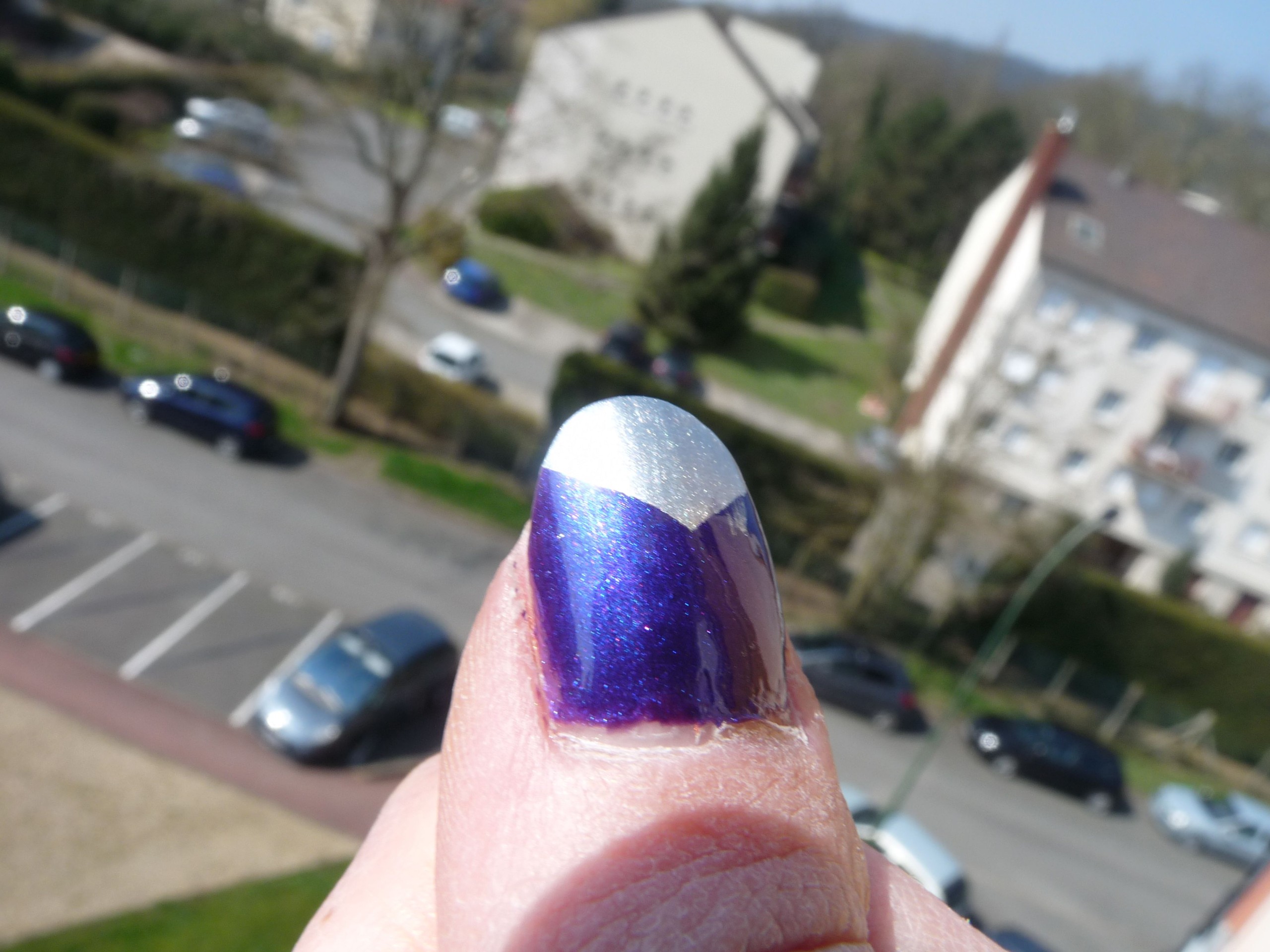 manucure scotch nailart