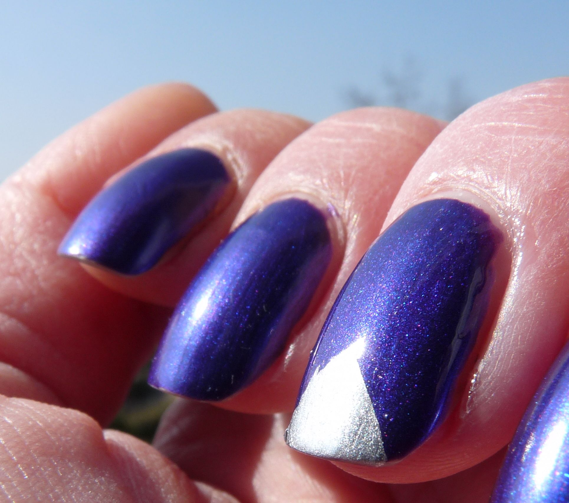 manucure scotch nailart