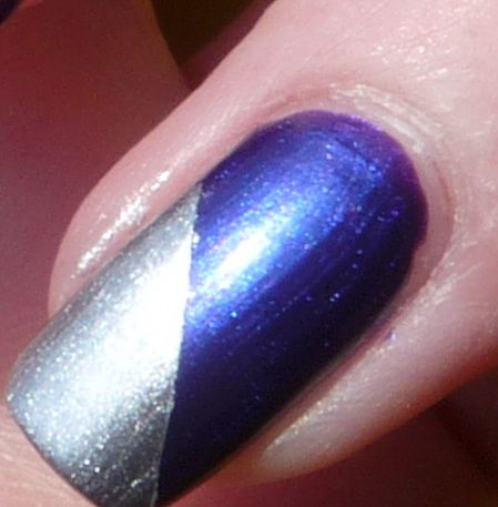 manucure scotch nailart
