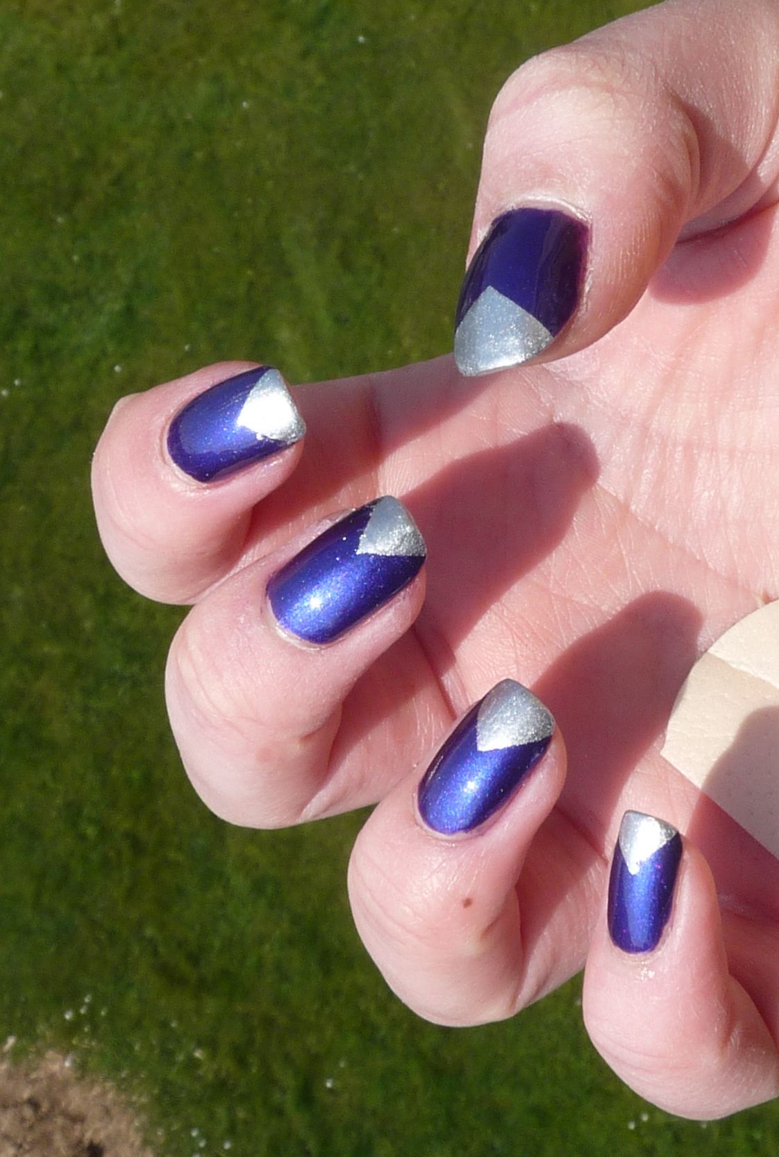 manucure scotch nailart