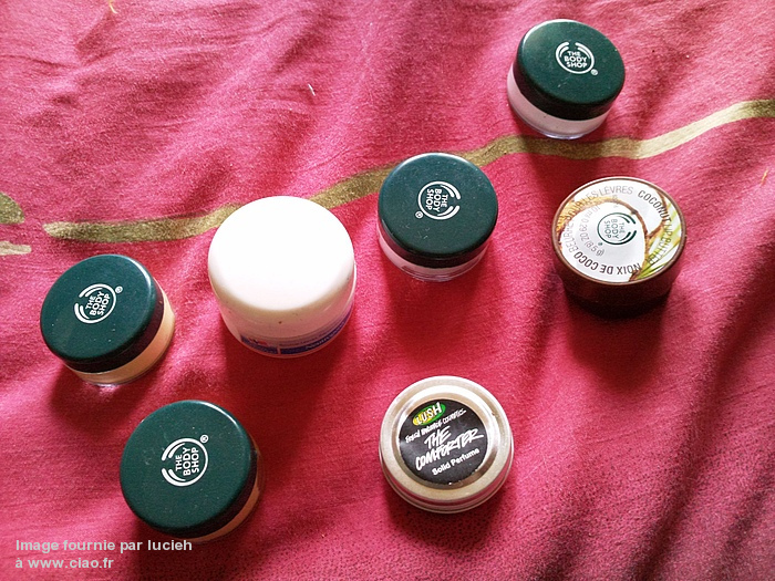 Bonus : tous les pots de mon sac à mains de pouffe