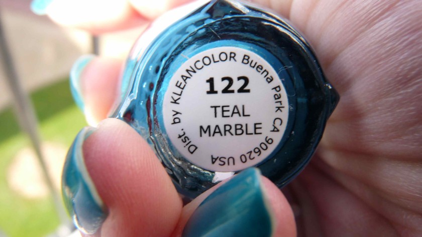 Un vernis pas du tout fu-teal⎛Kleancolor 6⎞