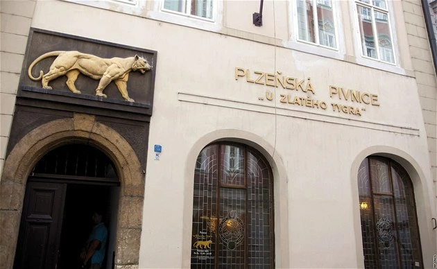 brasserie bière Prague Tigre Doré U Zlatého Tygra