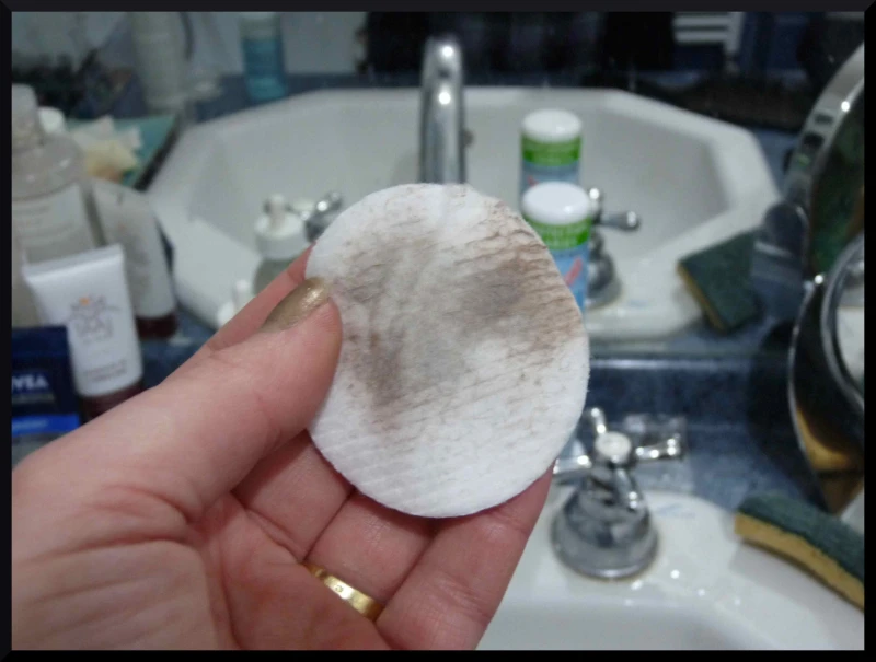 Passage du biphasé pour évaluer l'efficacité de l'eau Kiko : ben pas terrible du tout !!!