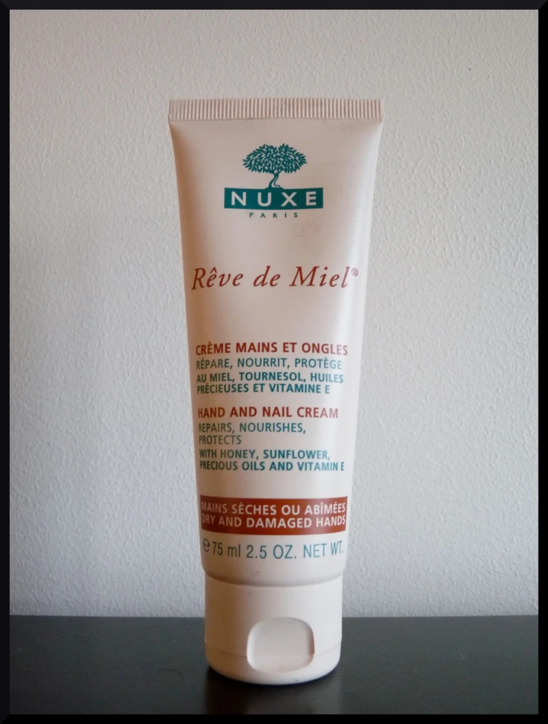 nuxe crème mains ongles rêve miel