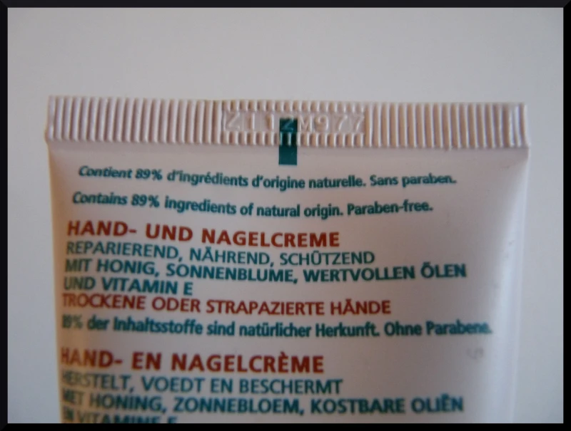 nuxe crème mains ongles rêve miel