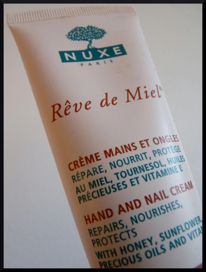 nuxe crème mains ongles rêve miel